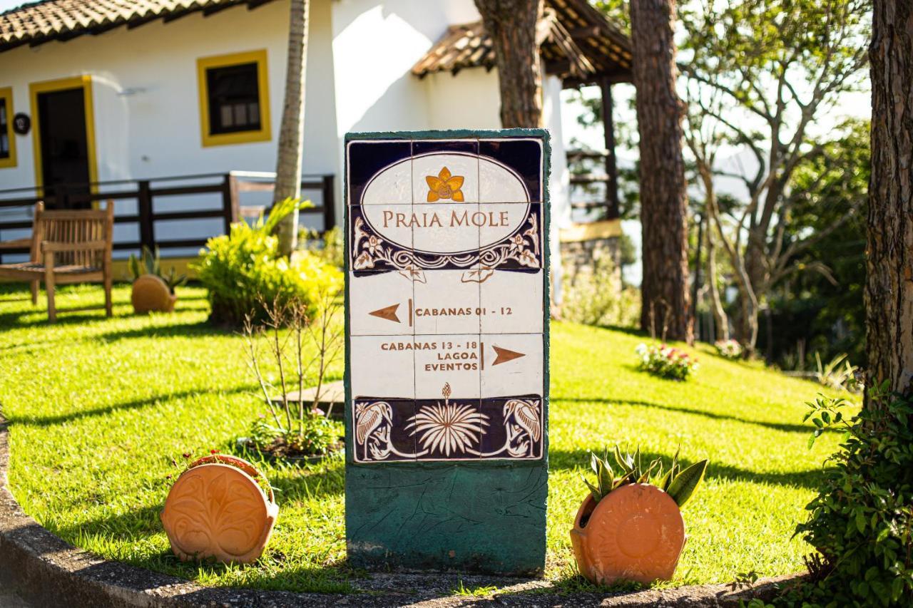 Pousada Cabanas Da Praia Mole Florianópolis Esterno foto